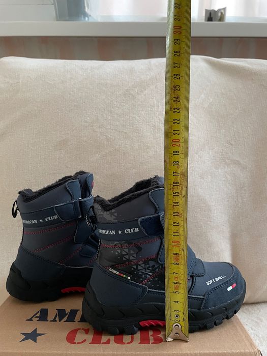 Зимові дитячі черевики Зимове взуття на хлопчика, розмір 27, ус.17,5см