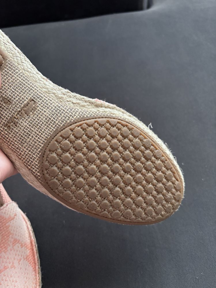 Жіночі текстильні мокасини балетки від clarks розмір 36-37