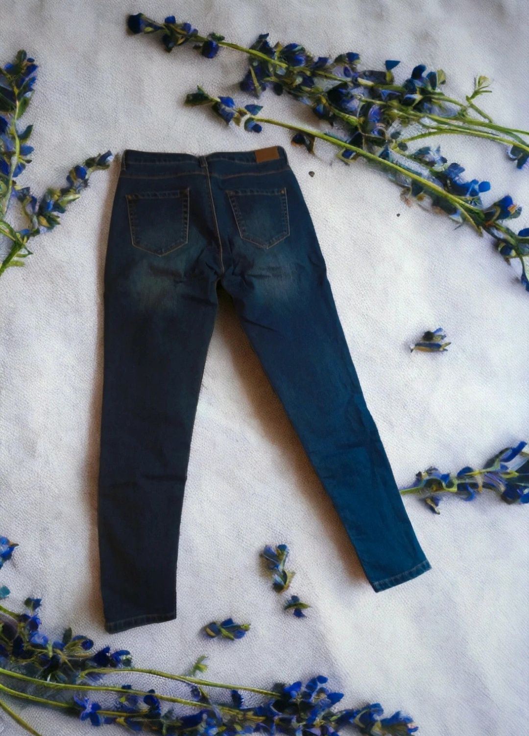 Spodnie damskie jeansowe denim dżinsy jeansy slim cropp m 38 s 36