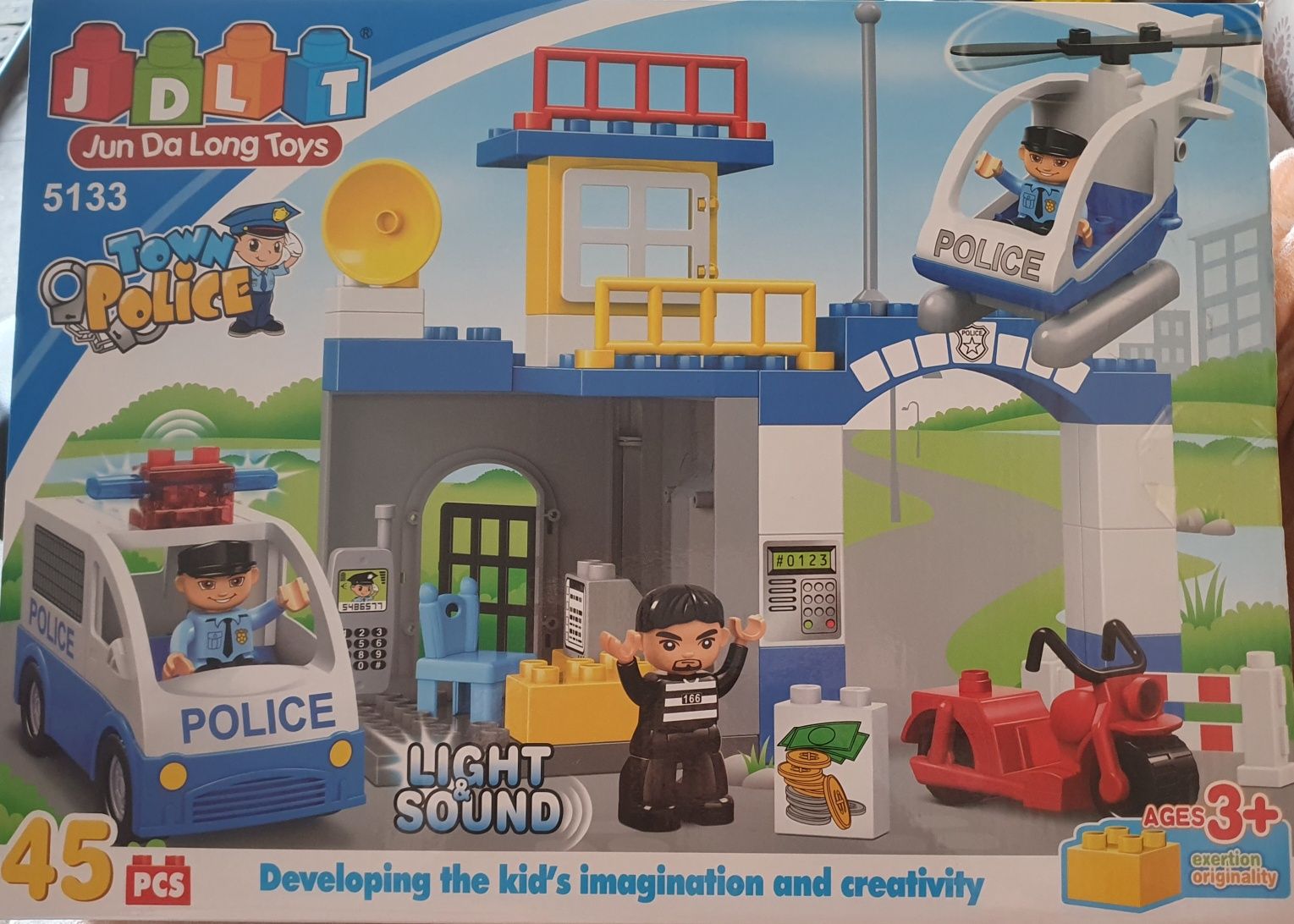 Конструктор Jung Da Long Toys "Поліція"
