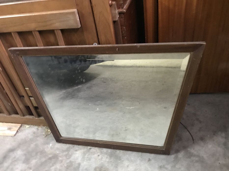 Espelho trapezoidal vintage