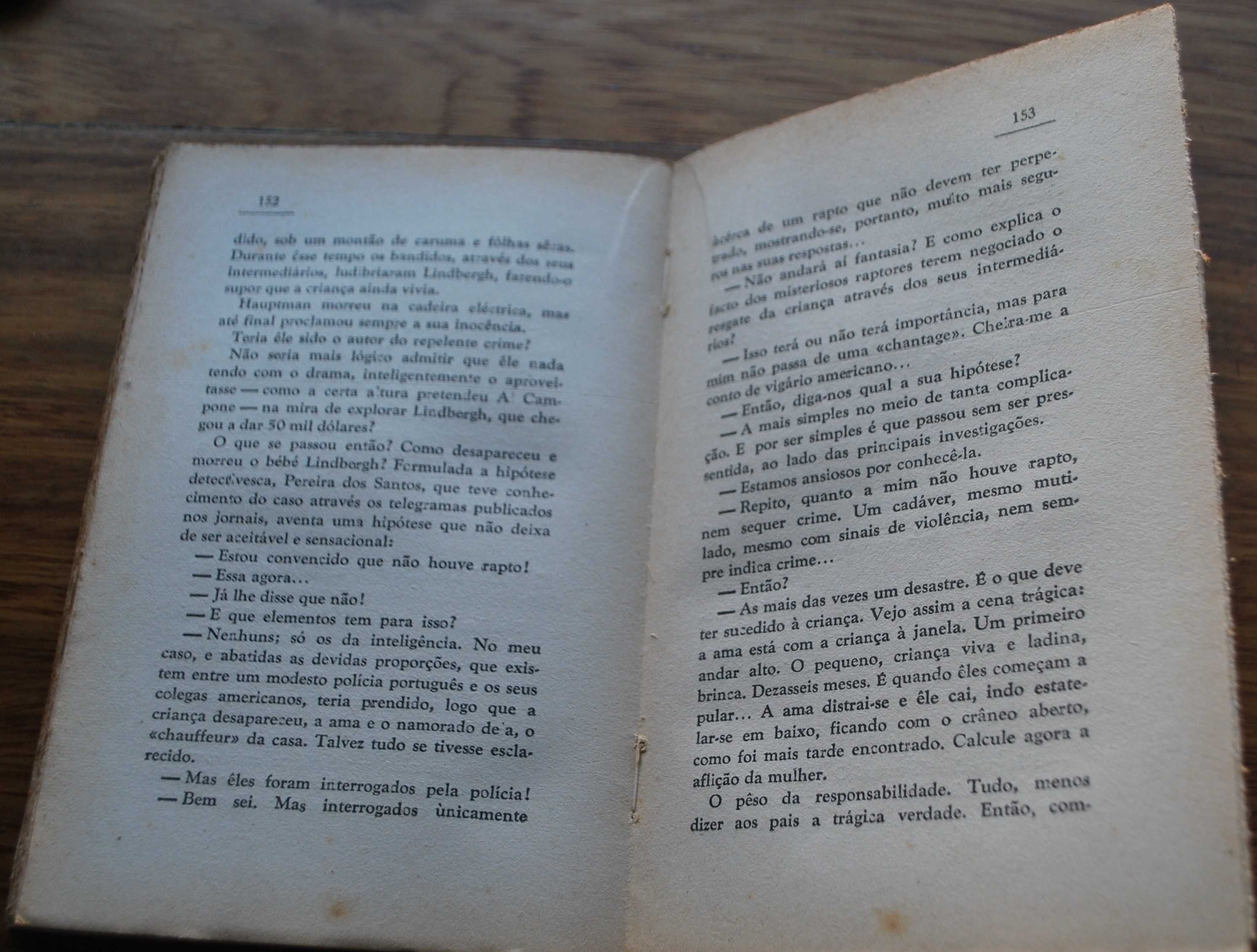 As Memórias do Chefe da Polícia Pereira dos Santos (1ª Edição 1945)