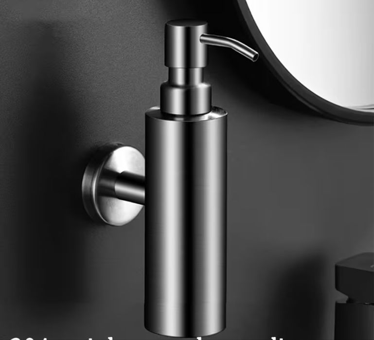 Дозатор для мила нержавіюча сталь настінний