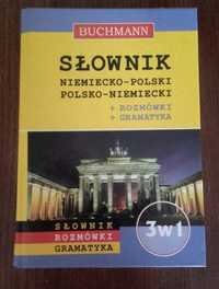 słownik niemiecko polski gramatyka rozmówki Buchmann