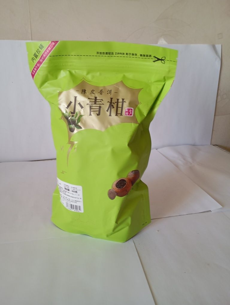 Китайский чай Пуэр Зелёный мандарин. 300 грамм.