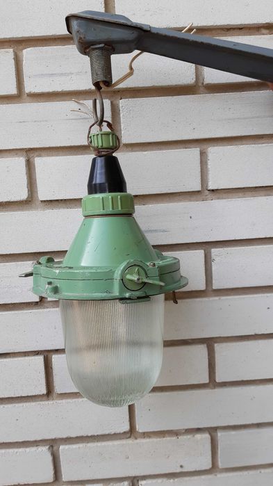 індустріальний промисловий світильник vintage loft