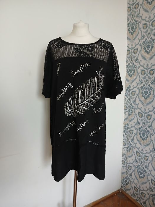 Sukienka, tunika. Made in Italy. Rozmiar 4XL/48. Mistery.