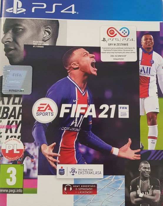 FIFA 21 PS4 PL Używana