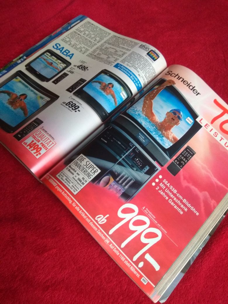 Katalog mody Schwab 1992/94 typu Otto Quelle