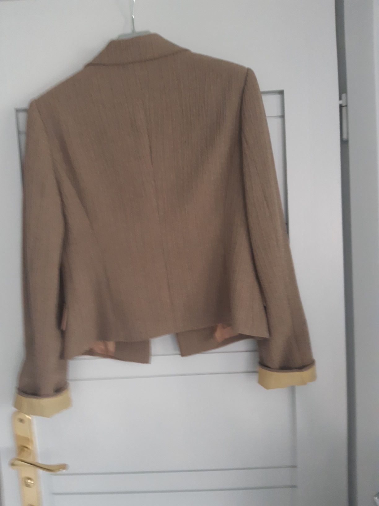 Marynarka, khaki. Szulc. 42 rozm.