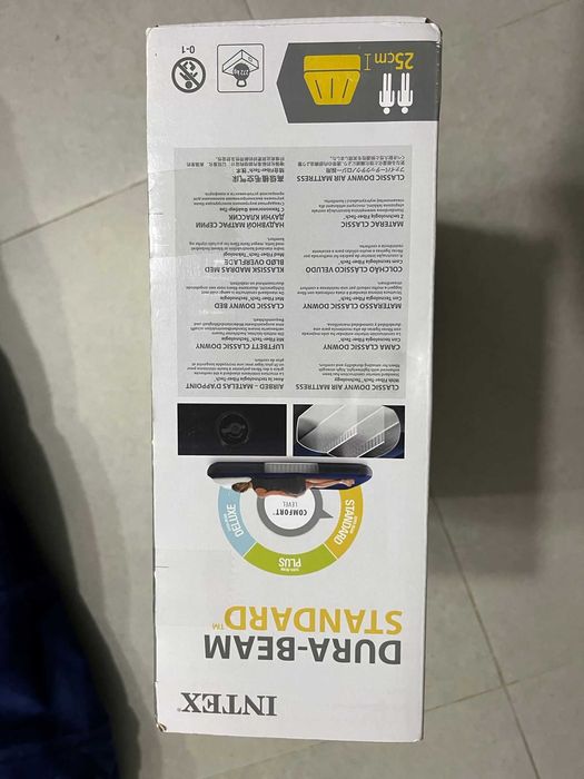 Colchão Insuflável Casal (c/ Bomba) + Colchão Solteiro