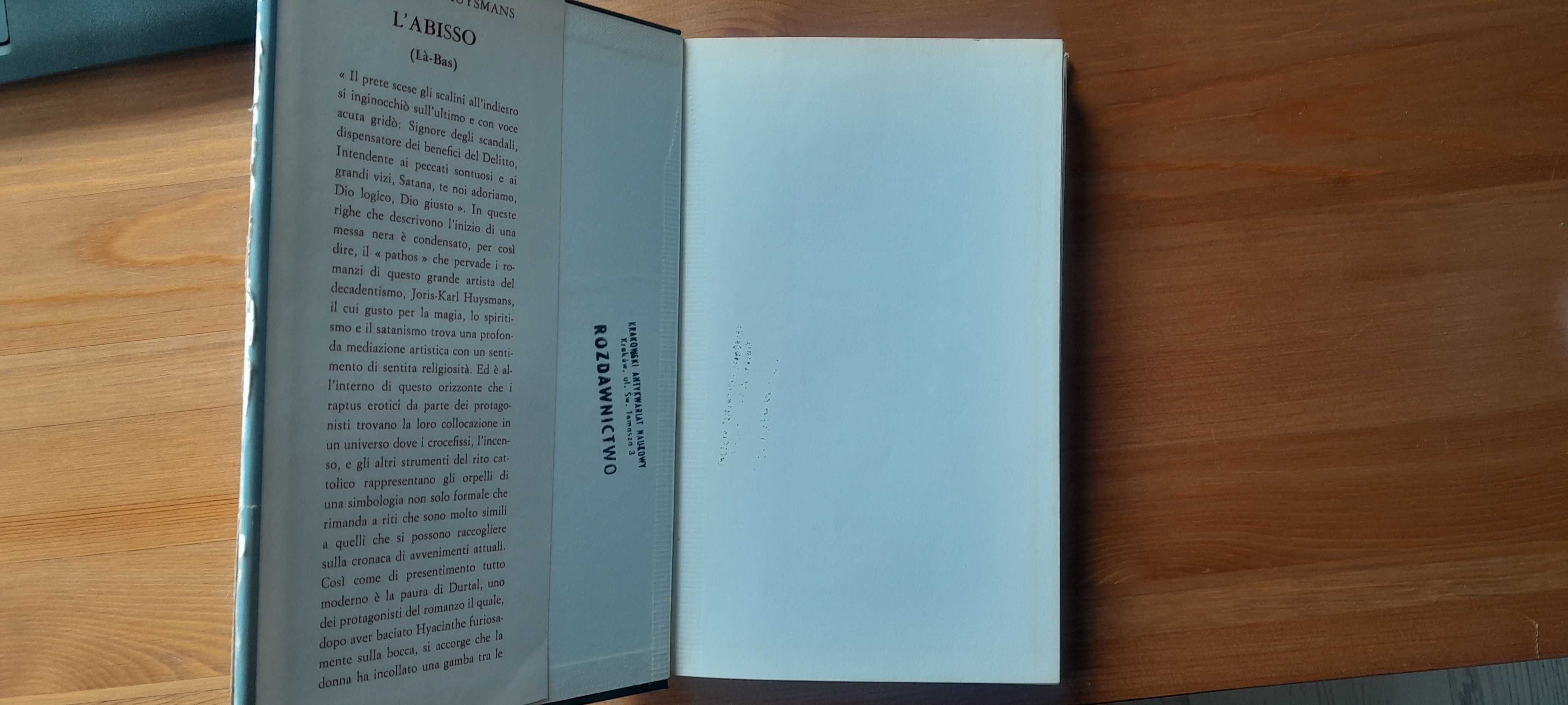 L'Abisso (La-Bas) Joris-Karl Huysmans