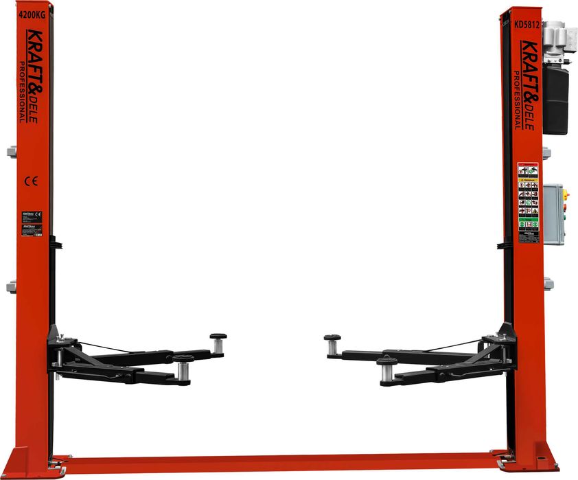 Dwukolumnowy Podnośnik Hydrauliczny Kraft&Dele 400V Auto 4,2T KD5812