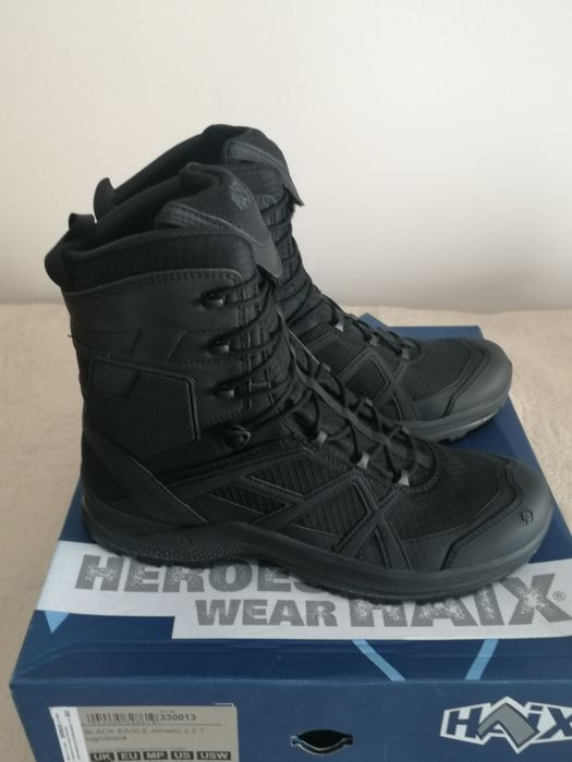 Botas Táticas de verão Haix Black Eagle Athletic  2.0 T high/black
