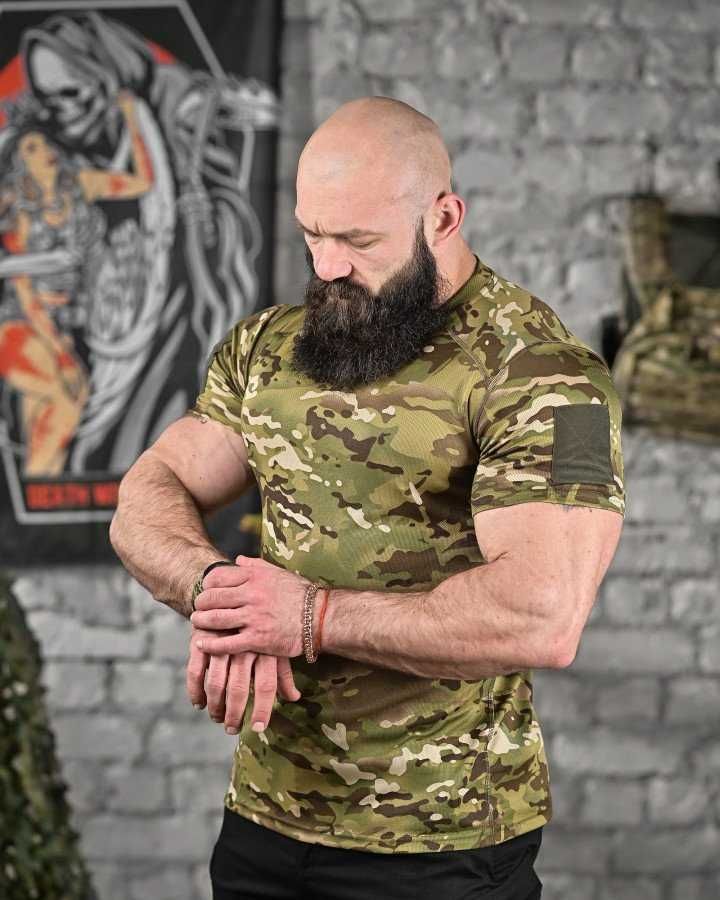 Тактична футболка Hermit Multicam CoolPass – Висока якість!