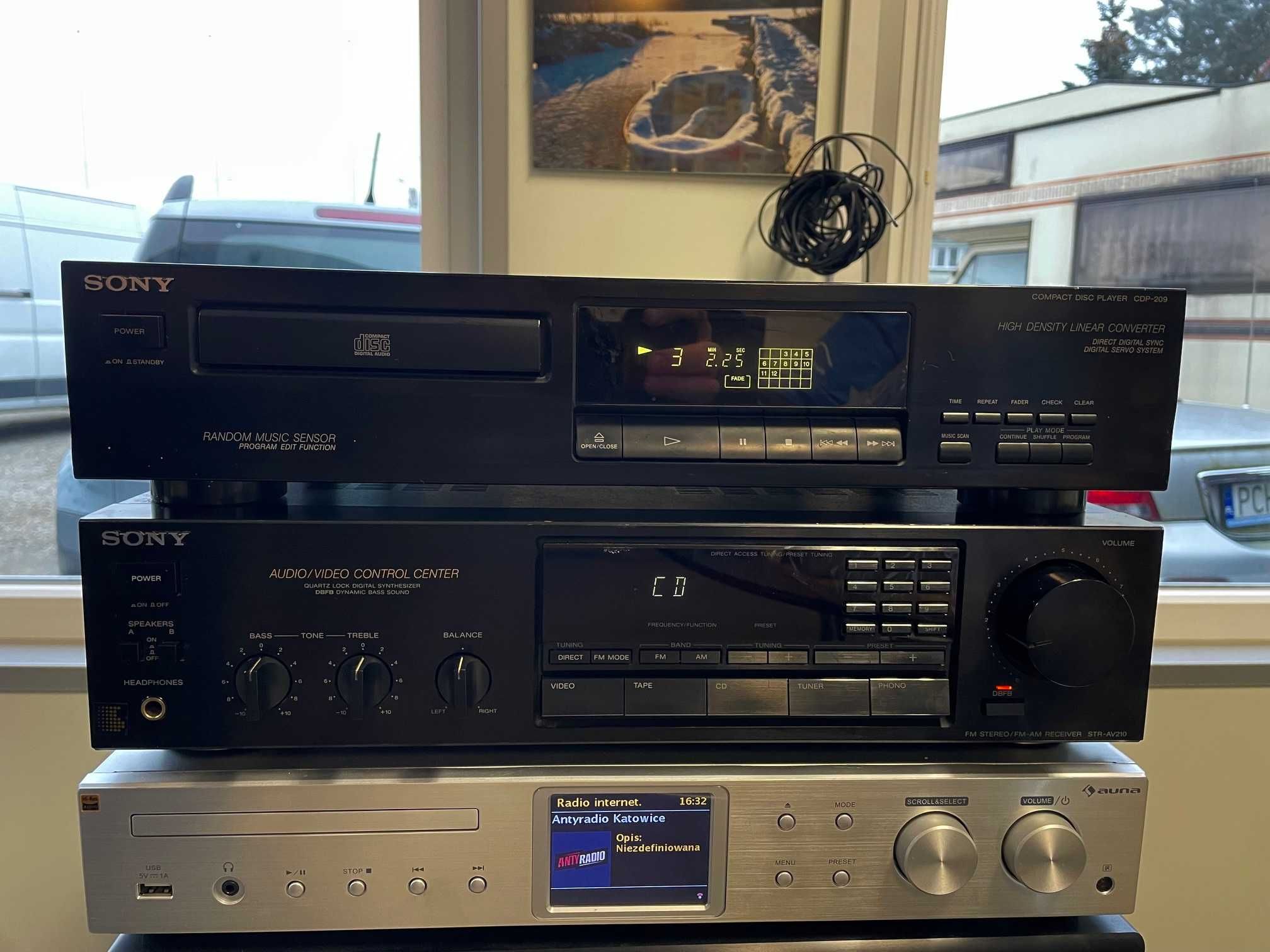 Odtwarzacz CD Sony CDP-209