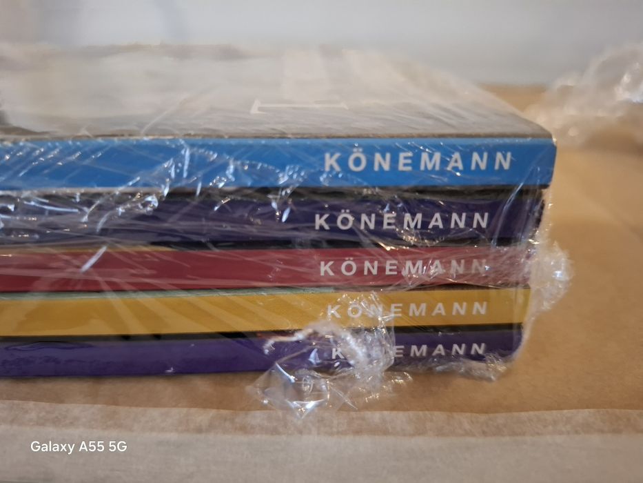 Conjunto de 5 livros de arte