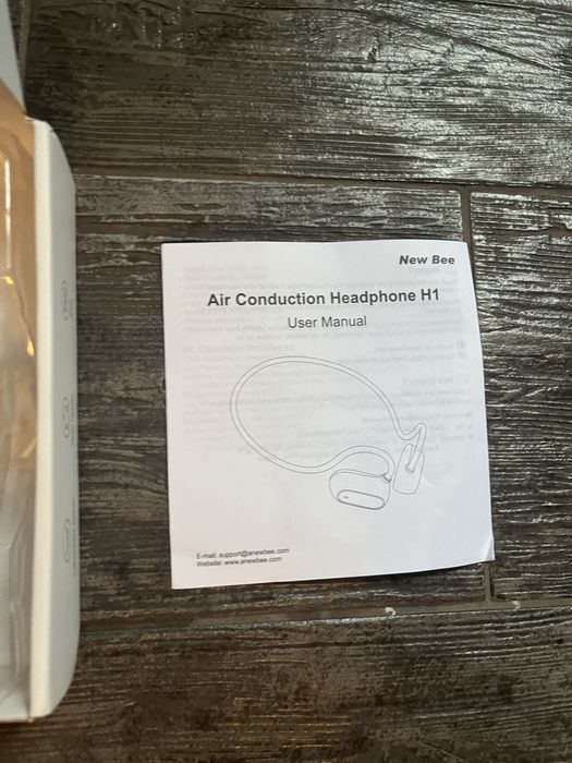 Наушники блютуз New Bee H1 новые!