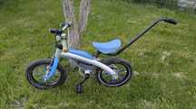 Rowerek BMW kidsbike, 2w1, biegowy i z pedałami