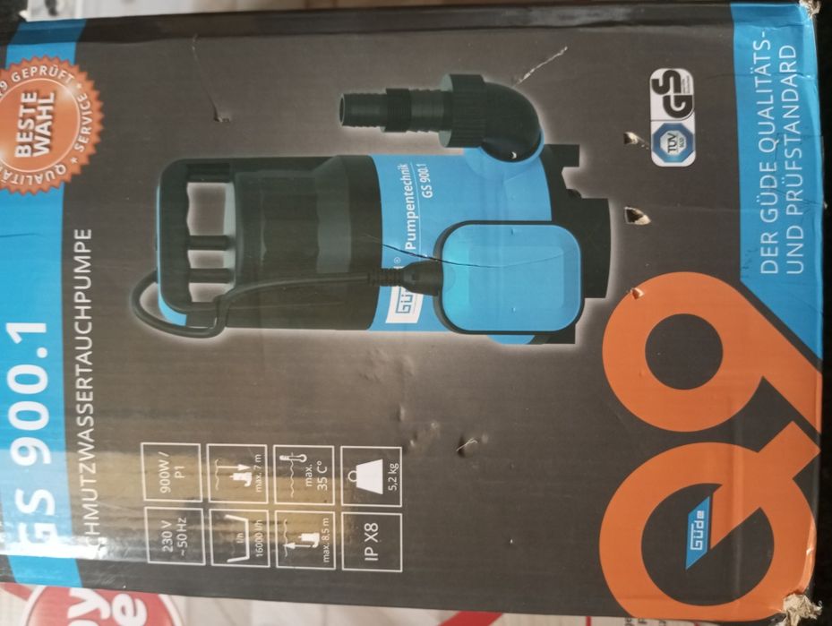 gude gs900.1 . Насос занурювальний