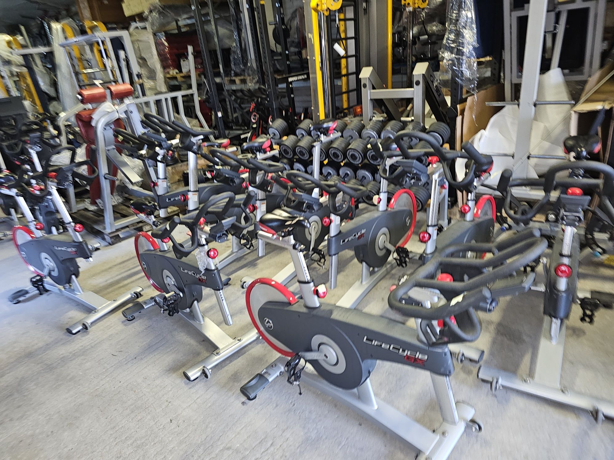 Rowery spiningowy Life Fitness GX na PASKU ! technogym precor
