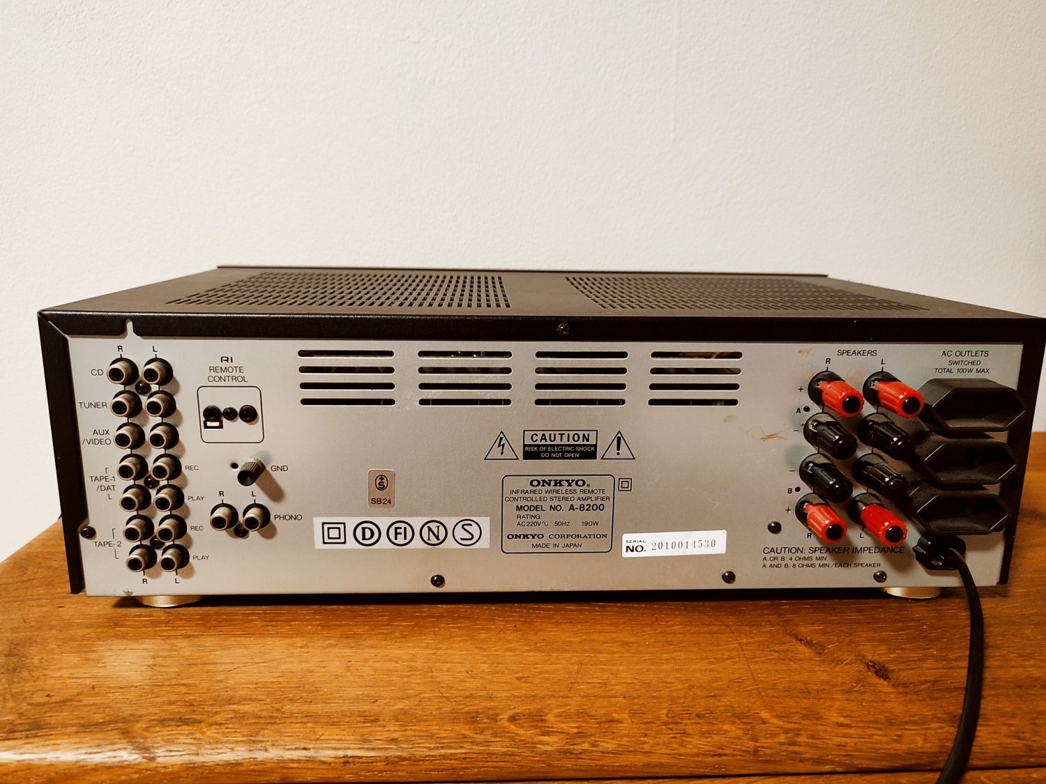 NOWA CENA 2 x 60 Watt  Wzmacniacz Onkyo A 8200