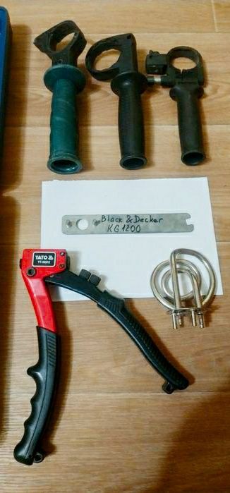 Ручка дрелі, ключ Black&Decker KG1200, yato yt-36012, ТЕН 2 кВт, стріп