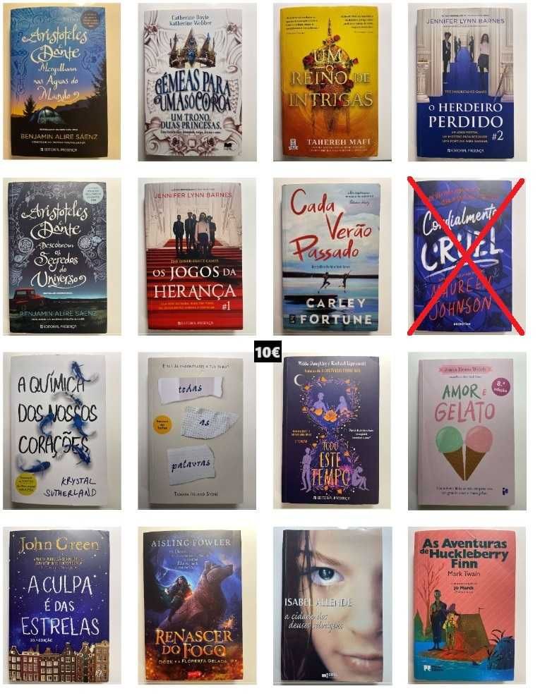 Venda livros usados em ótimo estado