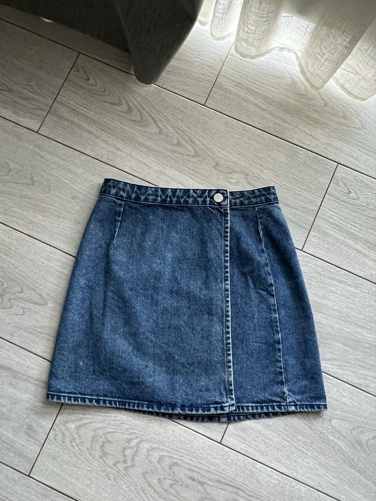 Джинсовая юбка ASOS s-m короткая юбка