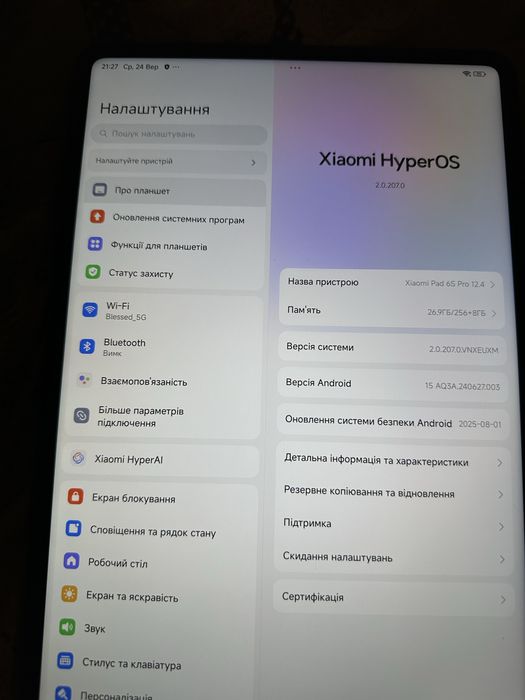 Xiaomi Mi Pad 6S pro 12.4 8/256