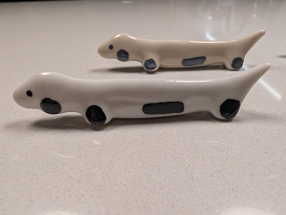 Podkładki pod sztućce jamniki / pieski