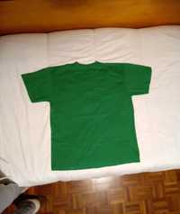 T-shirt verde homem M Upperdeck