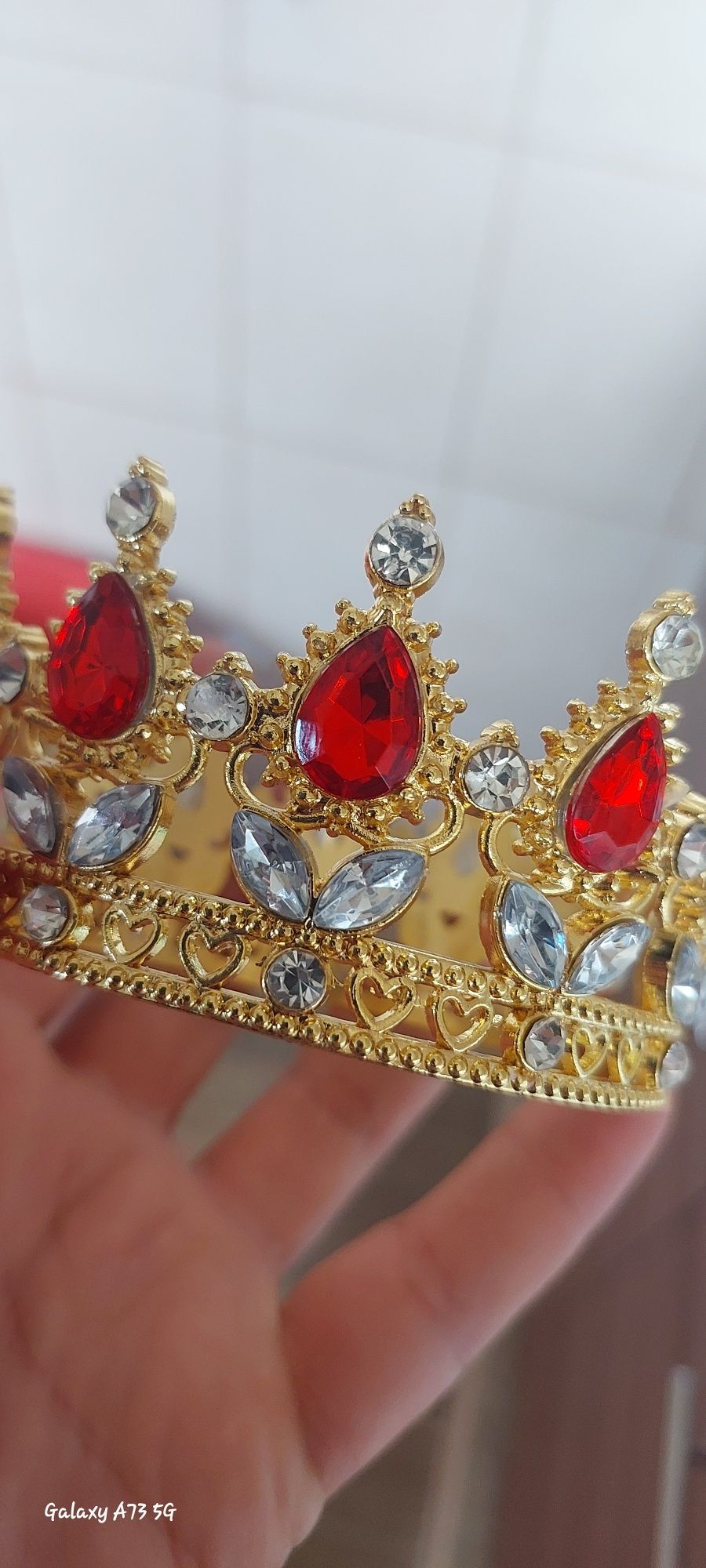 Корона металлическая на торт