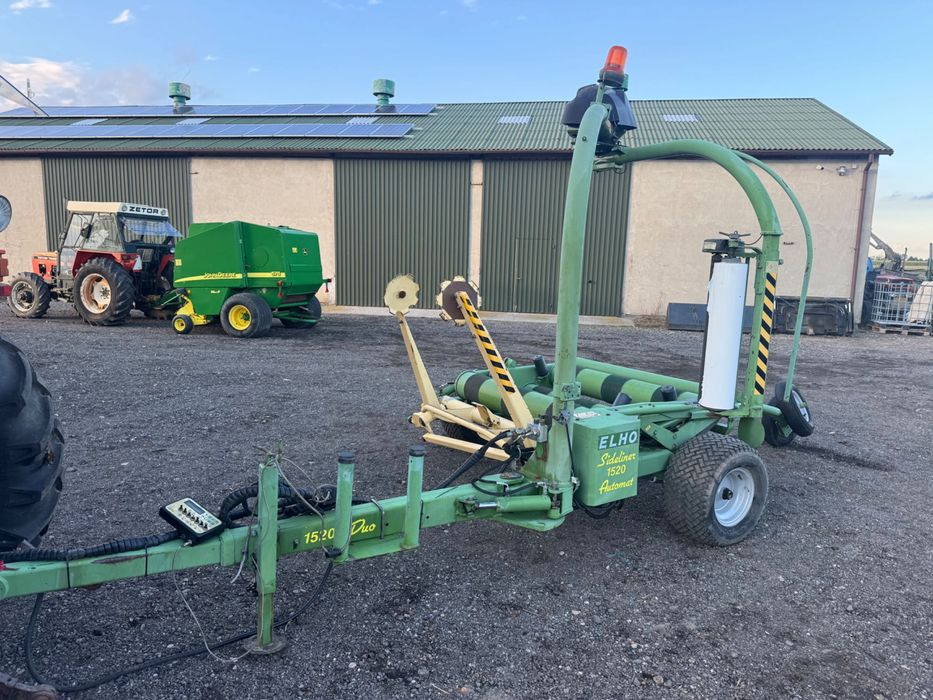 Owijarka Samozaładowcza ELHO Sideliner 1520 Automat ze Stawiaczem Bel