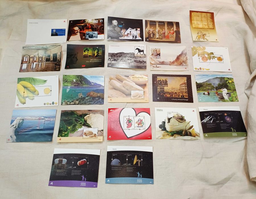 22 Blocos Selos Portugueses