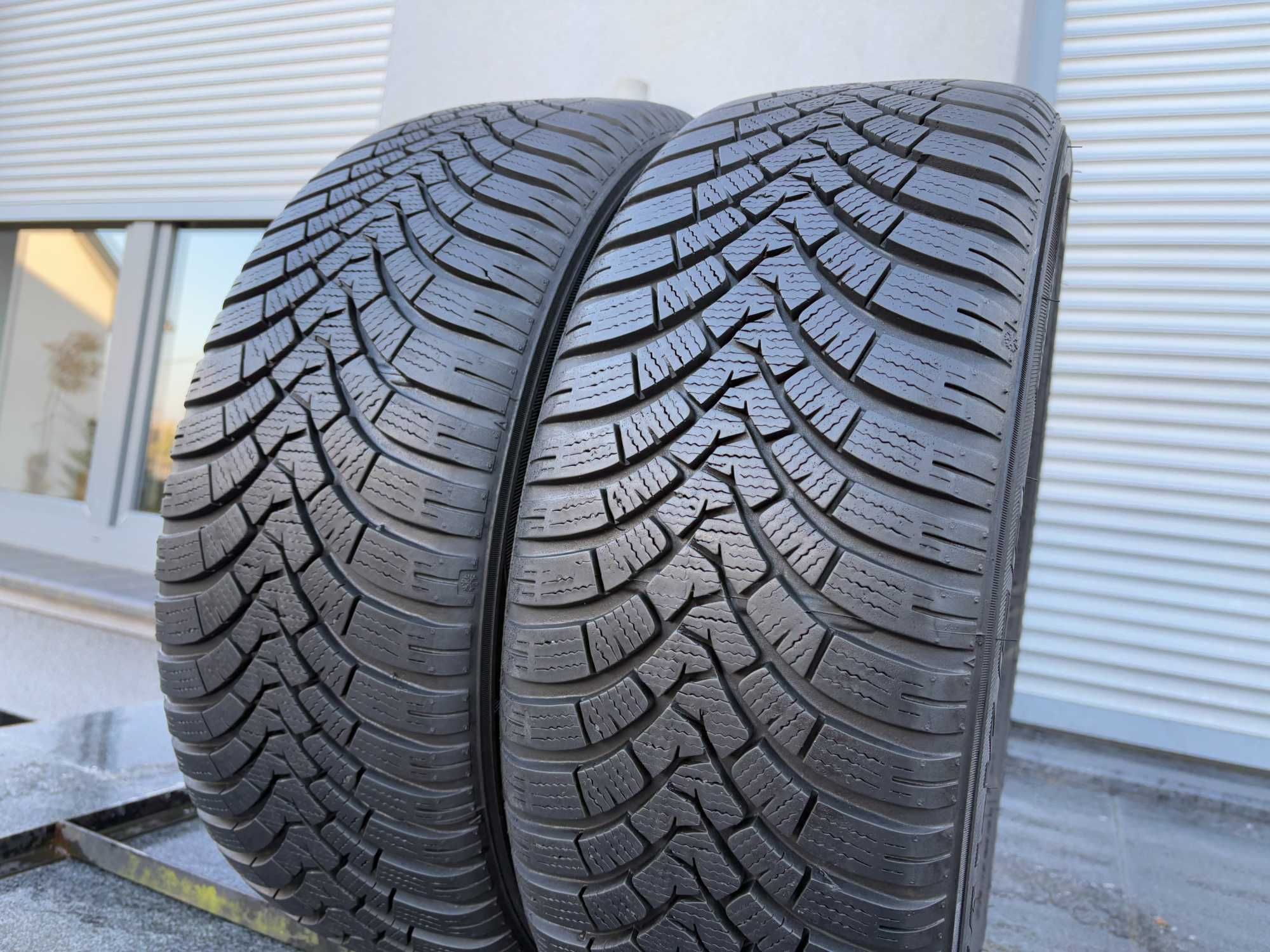 2szt zimowe 205/55R16 Falken 8mm 2022r świetny stan! Z53 gwarancja