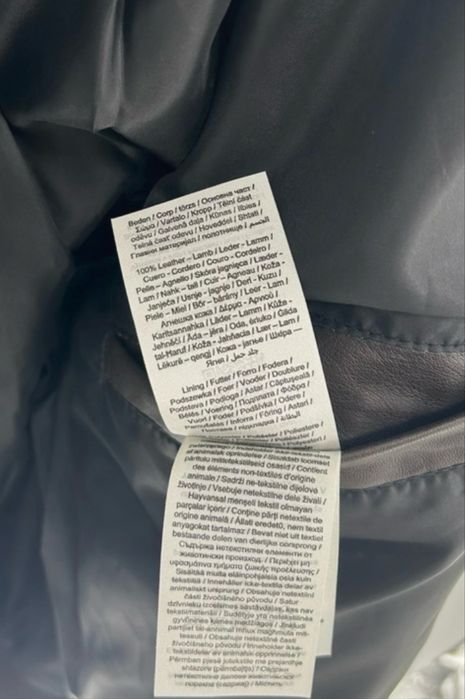 Kurtka skórzana Jack & Jones  M  ( L ) nowa z metkami