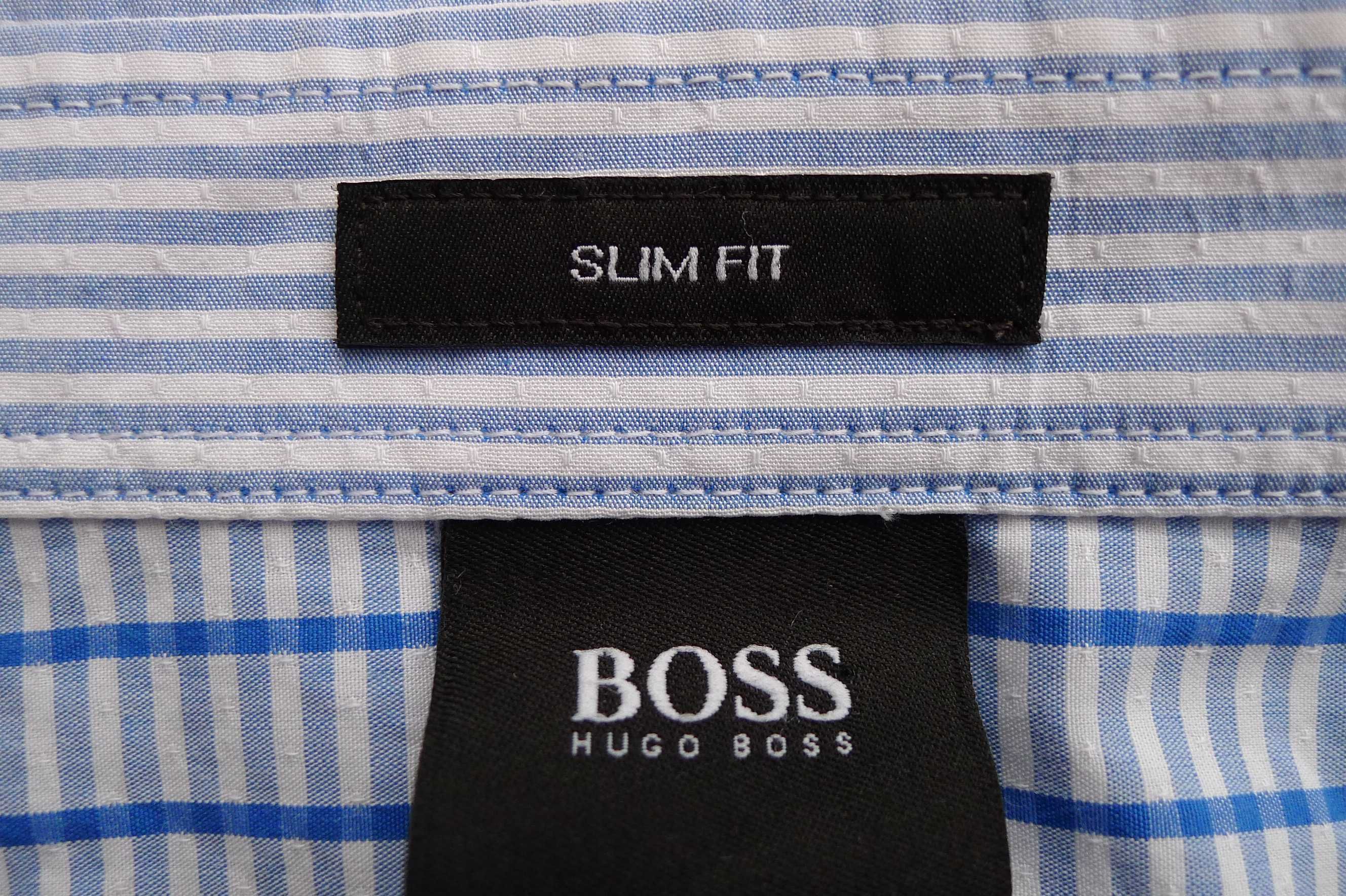 koszula HUGO BOSS slim fit taliowana r. M L meska - okazja