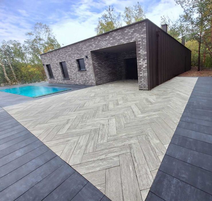 Płyta tarasowa 100x33x7 ciepły popiel PEBEK