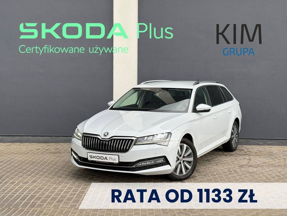 Skoda Superb FV VAT Serwis ASO Bezwypadkowy Czujniki parkowania Gwarancja