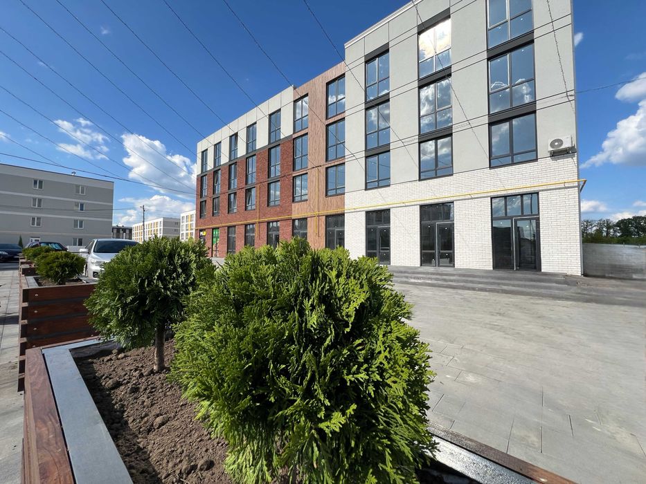 Велика квартира 55 м² із вітальнею та кухнею-їдальнею ЖК Sanville Park