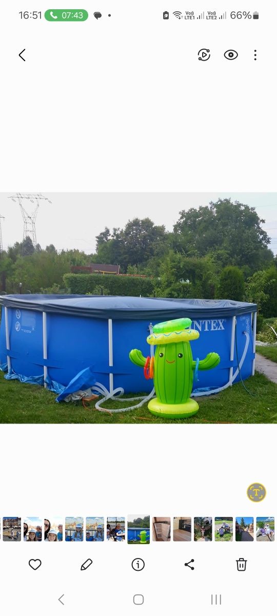 Basen intex 457x122