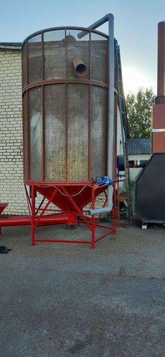 Зерносушка мобільна. Зерносушарка бункерна. Сушка для зерна. 5т.8т.10т