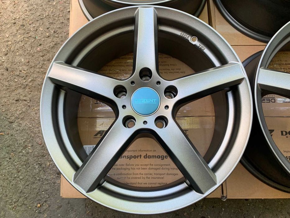 4x felgi DEZENT TY graphite 17" rozstaw 5x120 ET 42 BMW 2 3 5 X3 X4 Z4