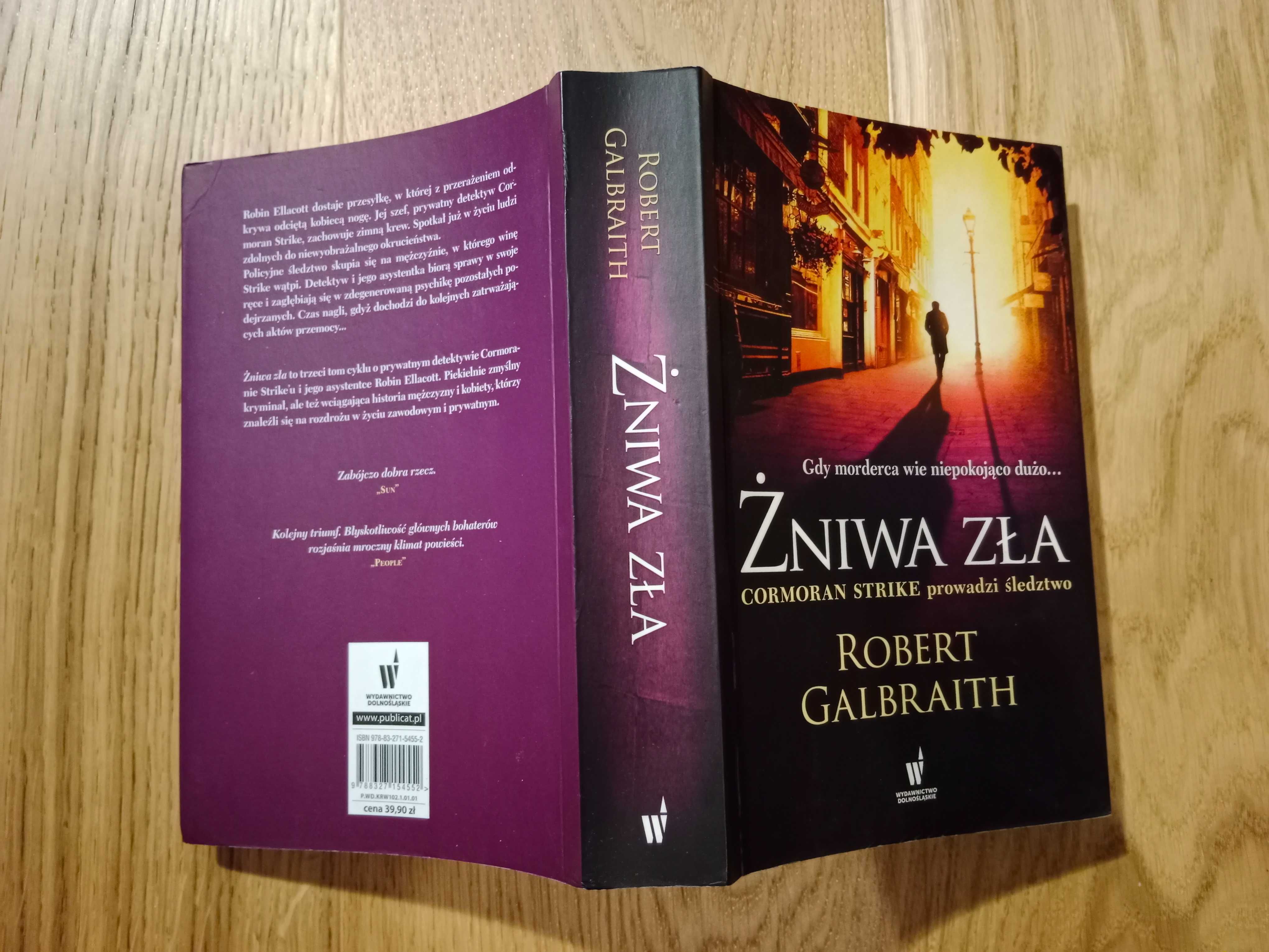 "Żniwa zła" - Robert Galbraith/J.K Rowling