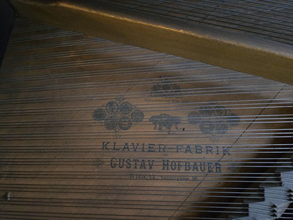 Fortepian pianino Instrument Irmler & Hofbauer Antyk 2x