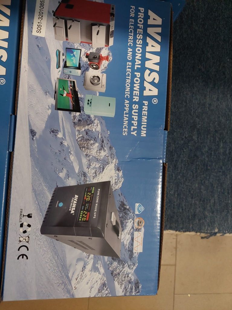 Упс (Інвертор) Перетворювач напруги 500w-700va 12-220