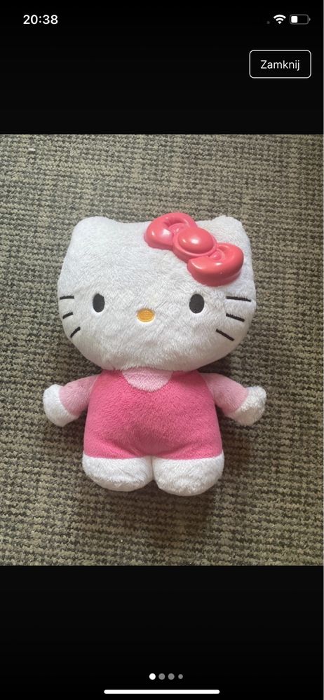 Pluszak maskotka Hello Kitty Sanrio duży plush plushie