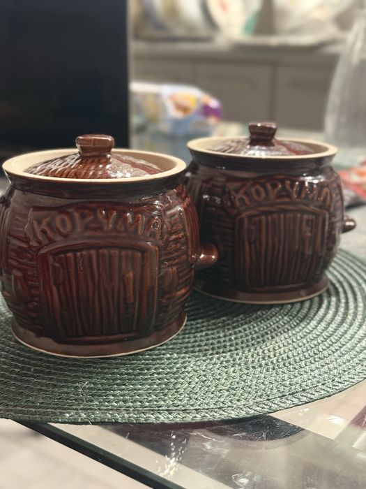 Глечики горщики для запікання