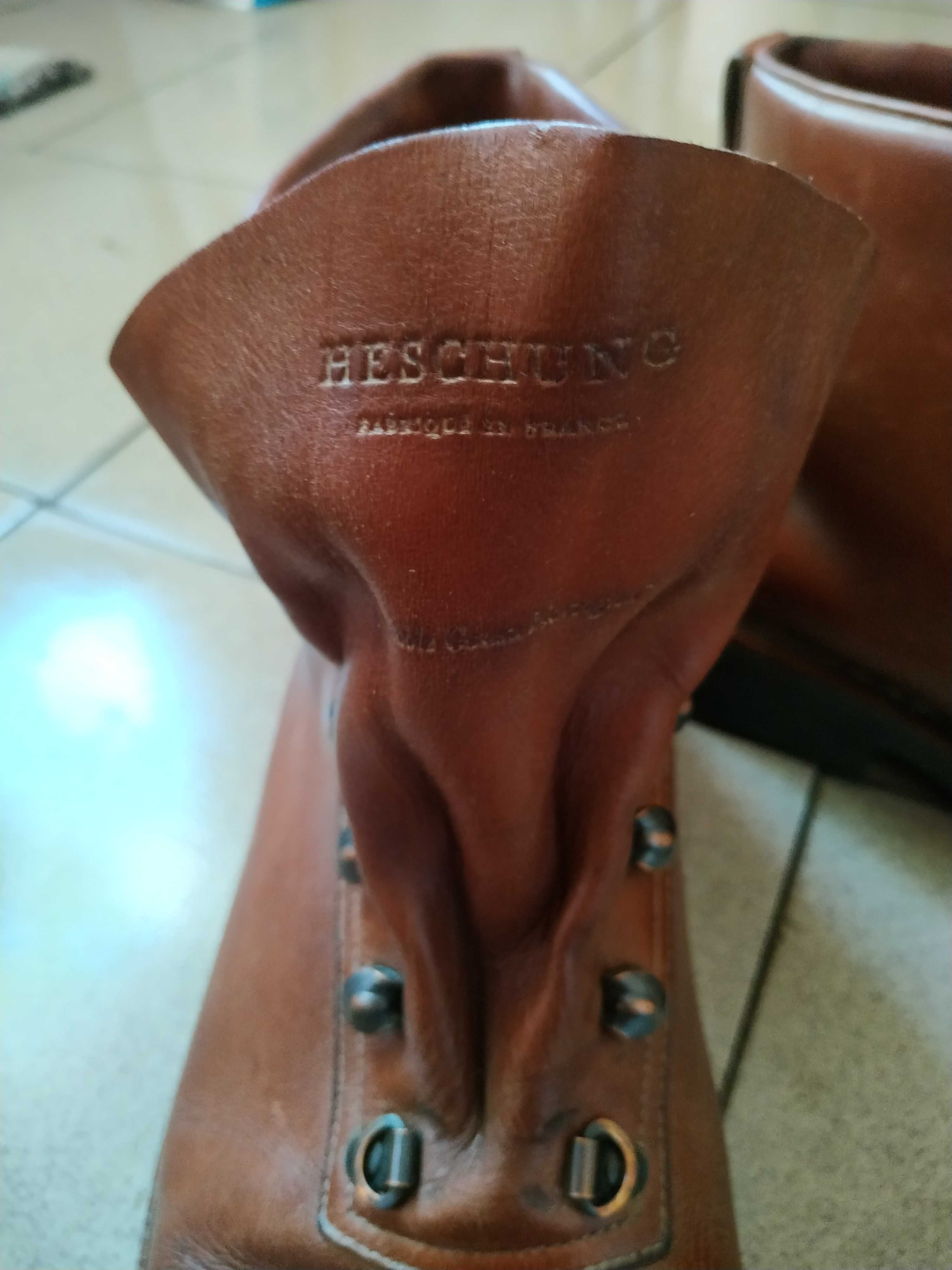 Ботинки кожаные Heschung.45-46р.(29см стелька)